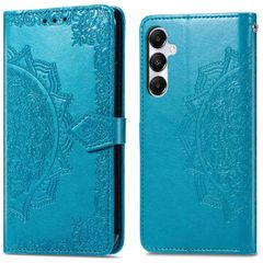 imoshion Mandala Bookcase Samsung Galaxy A35 - Turquoise