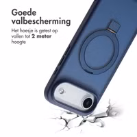 Accezz Ring Stand Backcover met MagSafe Apple iPhone Air - Blauw