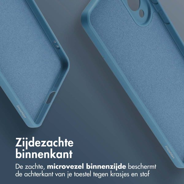 imoshion Color Backcover met MagSafe Samsung Galaxy S25 Edge - Donkerblauw