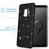 imoshion Design hoesje Samsung Galaxy S9 - Sterren / Zwart