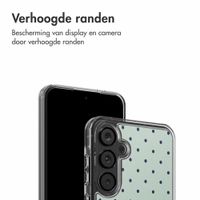 imoshion Design hoesje Samsung Galaxy A37 (5G) - Polka Dot Mintgroen