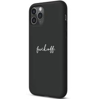 imoshion Design hoesje iPhone 11 Pro - Fuck Off - Zwart