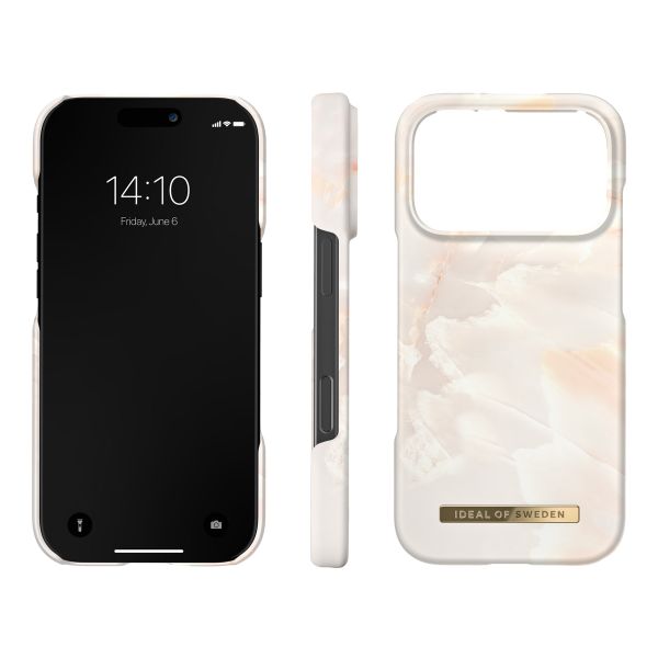 iDeal of Sweden Fashion Backcover Apple iPhone 17 Pro Max - Rose Pearl Marble