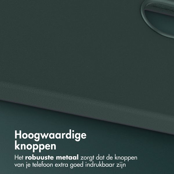 Accezz MagSafe Leather Backcover Samsung Galaxy A57 (5G) - Cedar Green
