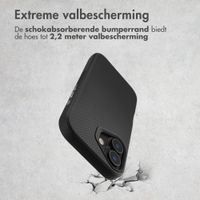 Accezz Tough Backcover met MagSafe Apple iPhone 16 - Zwart