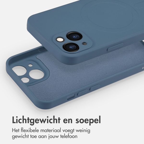 imoshion Color Backcover met MagSafe Apple iPhone 13 - Donkerblauw