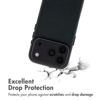 Accezz Leather Case with MagSafe Apple iPhone 18 Pro / 17 Pro - Onyx Black