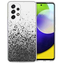 imoshion Design hoesje Samsung Galaxy A53 - Spetters - Zwart