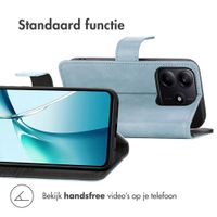 imoshion Luxe Bookcase Xiaomi Redmi Note 14 (5G) - Lichtblauw