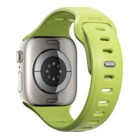 Nomad Tempo siliconen band Apple Watch Series 1 - 11 / SE / Ultra (44/45/46/49 mm) - Lime