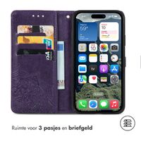 imoshion Mandala Bookcase iPhone SE 4 - Paars