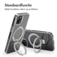 Accezz Ring Stand Backcover met MagSafe Apple iPhone 14 - Transparant