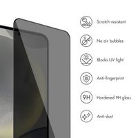 Accezz Privacy Tempered Glass Screen Protector + Applicator Samsung Galaxy S25 / S24