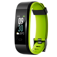 Lintelek Fit Activity tracker - Zwart / Groen