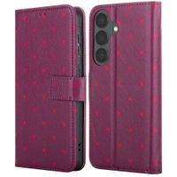 imoshion Design Bookcase Samsung Galaxy S26 FE - Crush Check Coral Dust