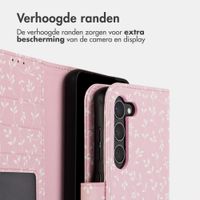 imoshion Design Bookcase Samsung Galaxy S23 - Pink Bazaar Flowers