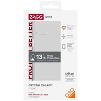 ZAGG Crystal Palace Backcover iPhone 14 - Transparant