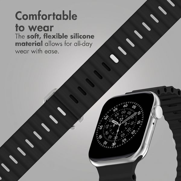 Accezz Ocean band Apple Watch | 38/40/41/42 mm - Black