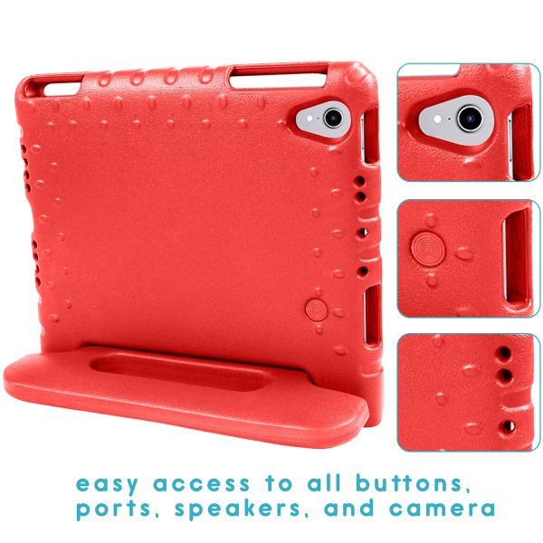 imoshion Kidsproof Backcover met handvat iPad Mini 6 (2021) - Rood