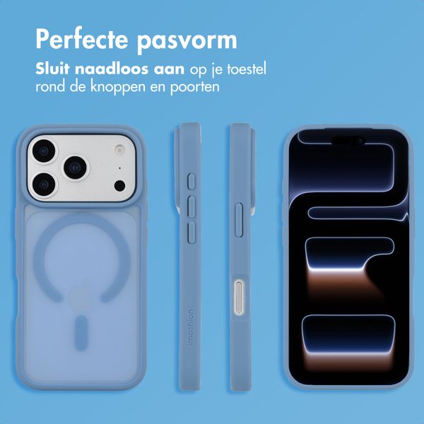 imoshion Color Guard Backcover met MagSafe Apple iPhone 17 Pro - Lichtblauw