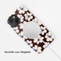 Selencia Vivid Backcover met MagSafe Apple iPhone 13 - Choco Flower Pop