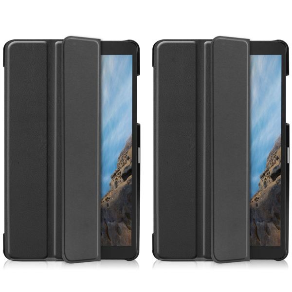 imoshion Trifold Bookcase Samsung Galaxy Tab A 8.0 (2019) - Zwart