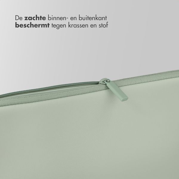 Accezz Laptophoes 15-16 inch - Laptopsleeve - Groen