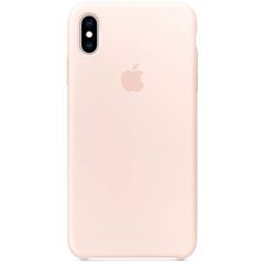 Apple Silicone Backcover Apple iPhone Xs Max - Pink Sand