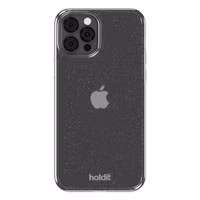 Holdit Glitter Case Apple iPhone 12 (Pro) - Wit