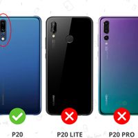 Accezz Clear Backcover Huawei P20 - Transparant