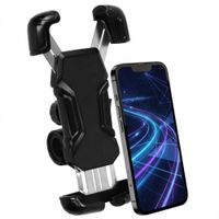 imoshion Rugged Fiets Telefoonhouder - Telefoonhouder fiets - Universeel - Verstelbaar - Zwart