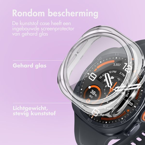 imoshion Full Cover Hardcase Samsung Galaxy Watch Ultra 2 (2026) - Transparant