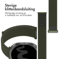 imoshion Nylon bandje Samsung Galaxy Watch 8 (40/44mm) / Classic (46mm) - Army Green