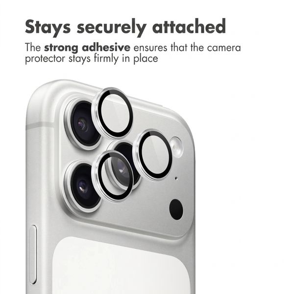 imoshion Camera Protector Glass 2-pack Apple iPhone 18 Pro (Max) - Silver