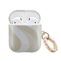 Selencia Vivid case  Apple AirPods 1 / 2 - Desert Waves Beige