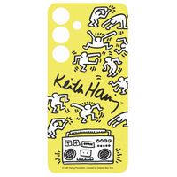 Samsung Originele Keith Haring Dance Plate Galaxy S24 - Yellow