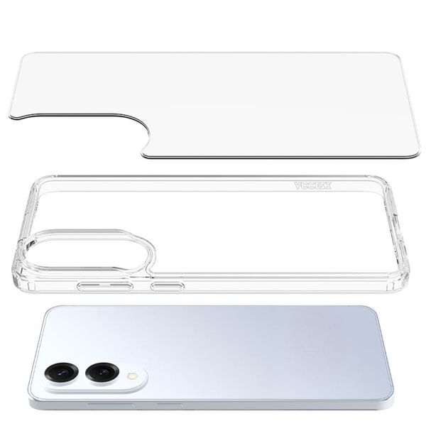 Accezz Xtreme Impact Backcover Samsung Galaxy S25 Edge - Transparant