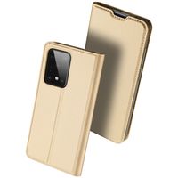 Dux Ducis Slim Softcase Bookcase Samsung Galaxy S20 Ultra - Goud