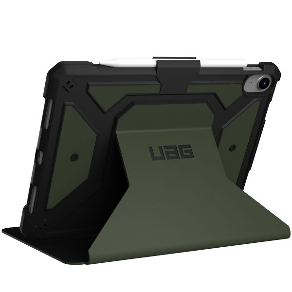 UAG Metropolis Bookcase Apple iPad 11 (2025) 11 inch A16 / iPad 10 (2022) 10.9 inch - Groen