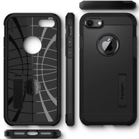 Spigen Tough Armor Backcover Apple iPhone SE (2022 / 2020) - Zwart