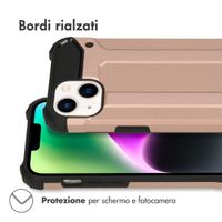 imoshion Rugged Xtreme Backcover Apple iPhone 14 - Rosé Goud