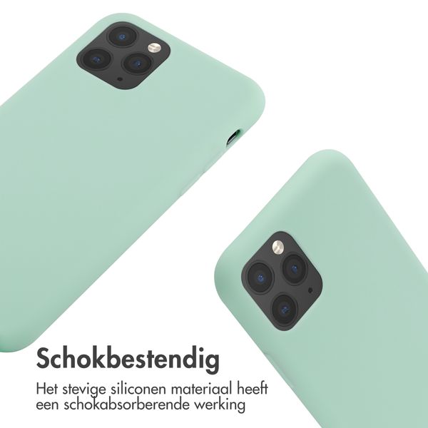 imoshion Siliconen hoesje met koord Apple iPhone 11 Pro - Mintgroen