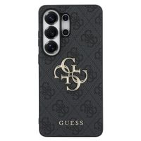 Guess 4G Metal Logo Backcover Samsung Galaxy S26 Ultra - Zwart