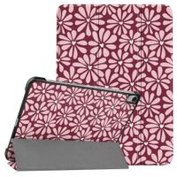 imoshion Design Trifold Bookcase Apple iPad Air 11 inch (2026) M4 / (2025) M3 / (2024) M2 / Air 5 (2022) / Air 4 (2020) - Bloom Love Blush