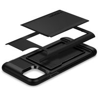 Spigen Slim Armor CS Backcover Apple iPhone 11 - Zwart