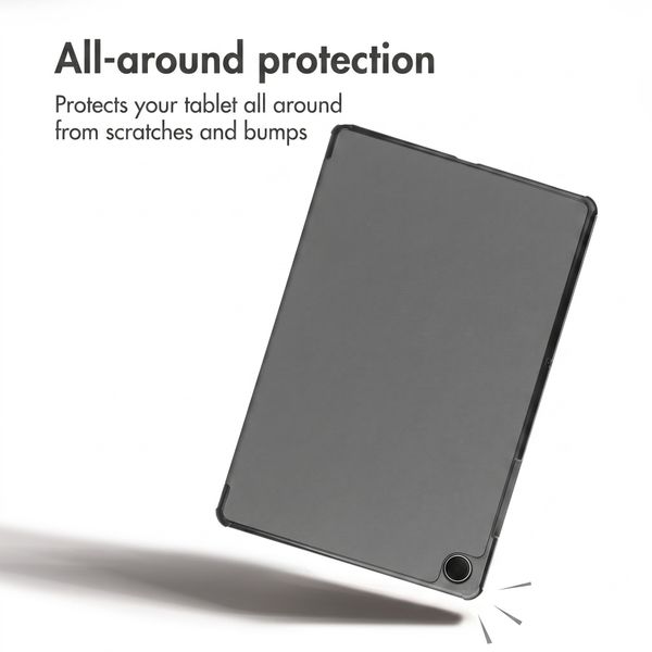 imoshion Trifold Book Case Samsung Galaxy Tab A11 Plus - Grey