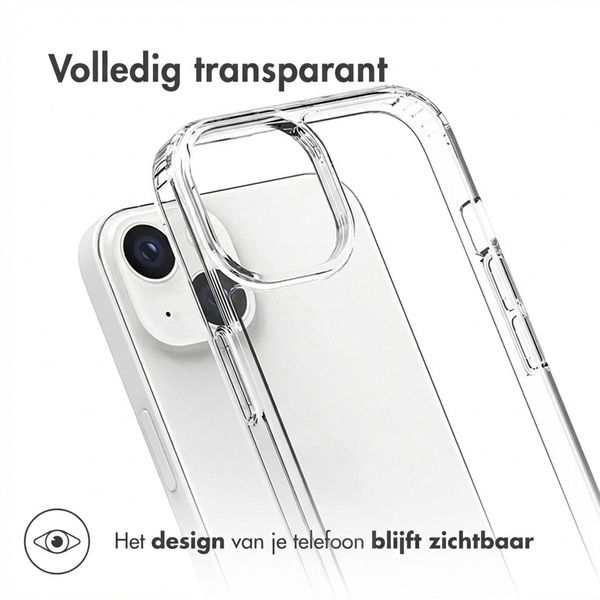 Accezz Xtreme Impact Backcover Apple iPhone 13 - Transparant