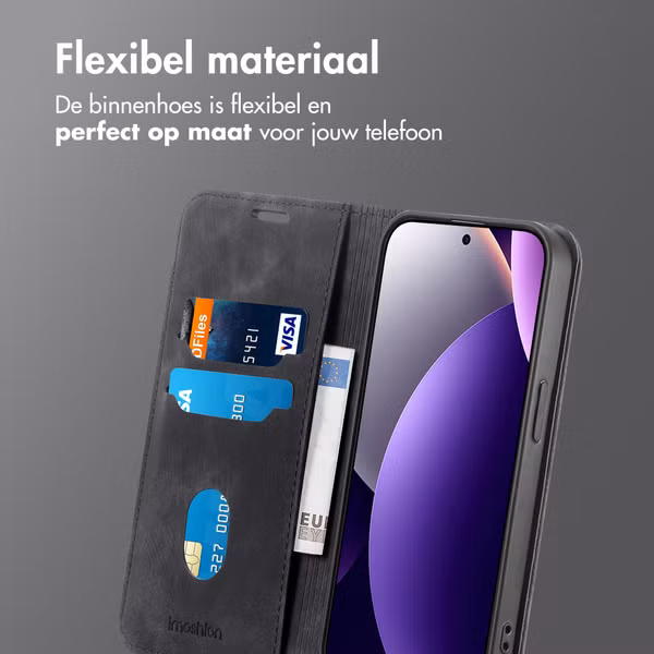 imoshion Slim Bookcase Xiaomi Redmi Note 15 Pro (5G) - Zwart