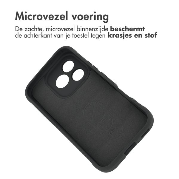 imoshion EasyGrip Backcover Honor 600 Lite - Zwart