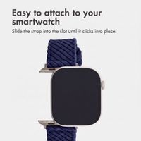 imoshion Corduroy strap Apple Watch | 44/45/46/49 mm - Dark Blue